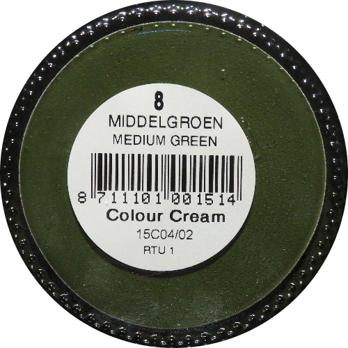 Sterkdekkende schoencrème Middel Groen - Sterkdekkende Schoensmeer Middel Groen - Sterkdekkende Shoe Cream Middel Groen