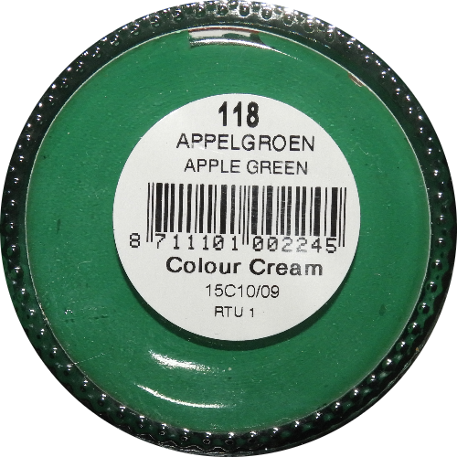 Sterkdekkende schoencrème Appelgroen - Sterkdekkende Schoensmeer Appelgroen - Sterkdekkende Shoe Cream Appelgroen