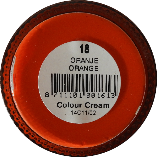 Sterkdekkende schoencrème Oranje - Sterkdekkende Schoensmeer Oranje - Sterkdekkende Shoe Cream Oranje 